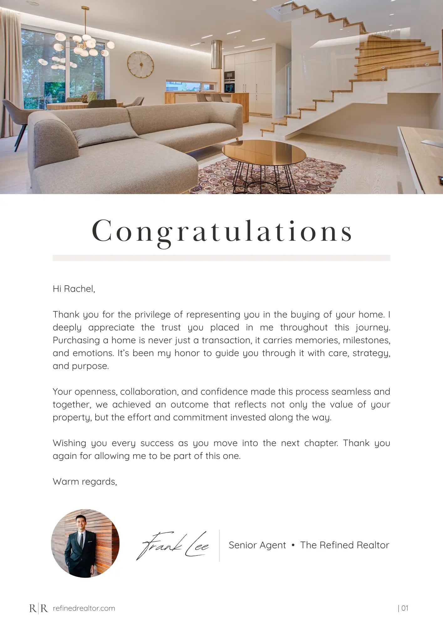 Marking the start of what comes next.