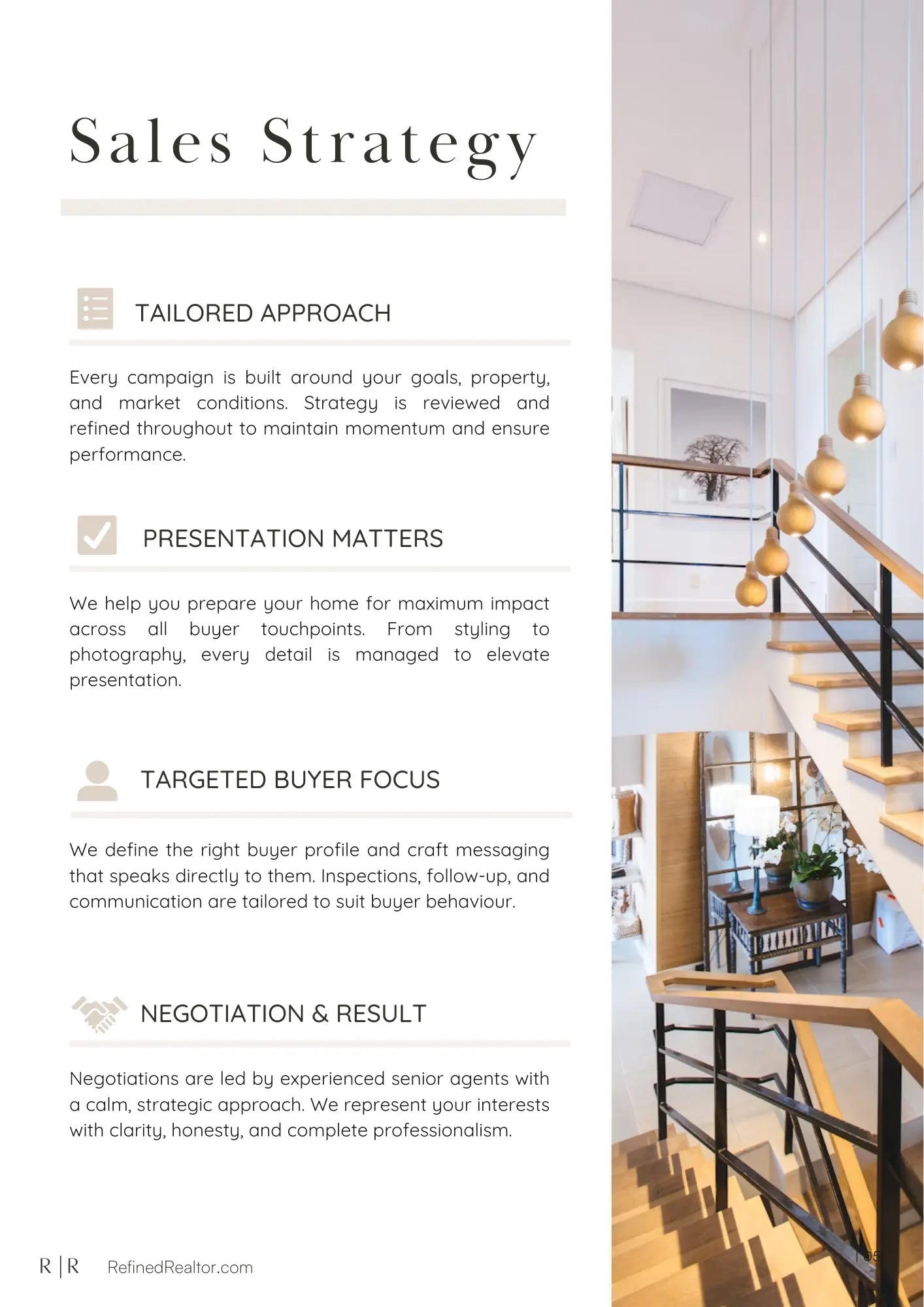 A campaign designed to sell, not just list.