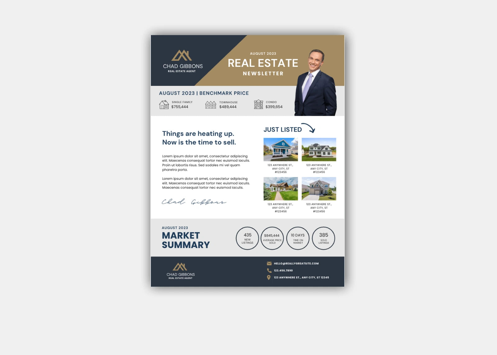 Generic marketplace template