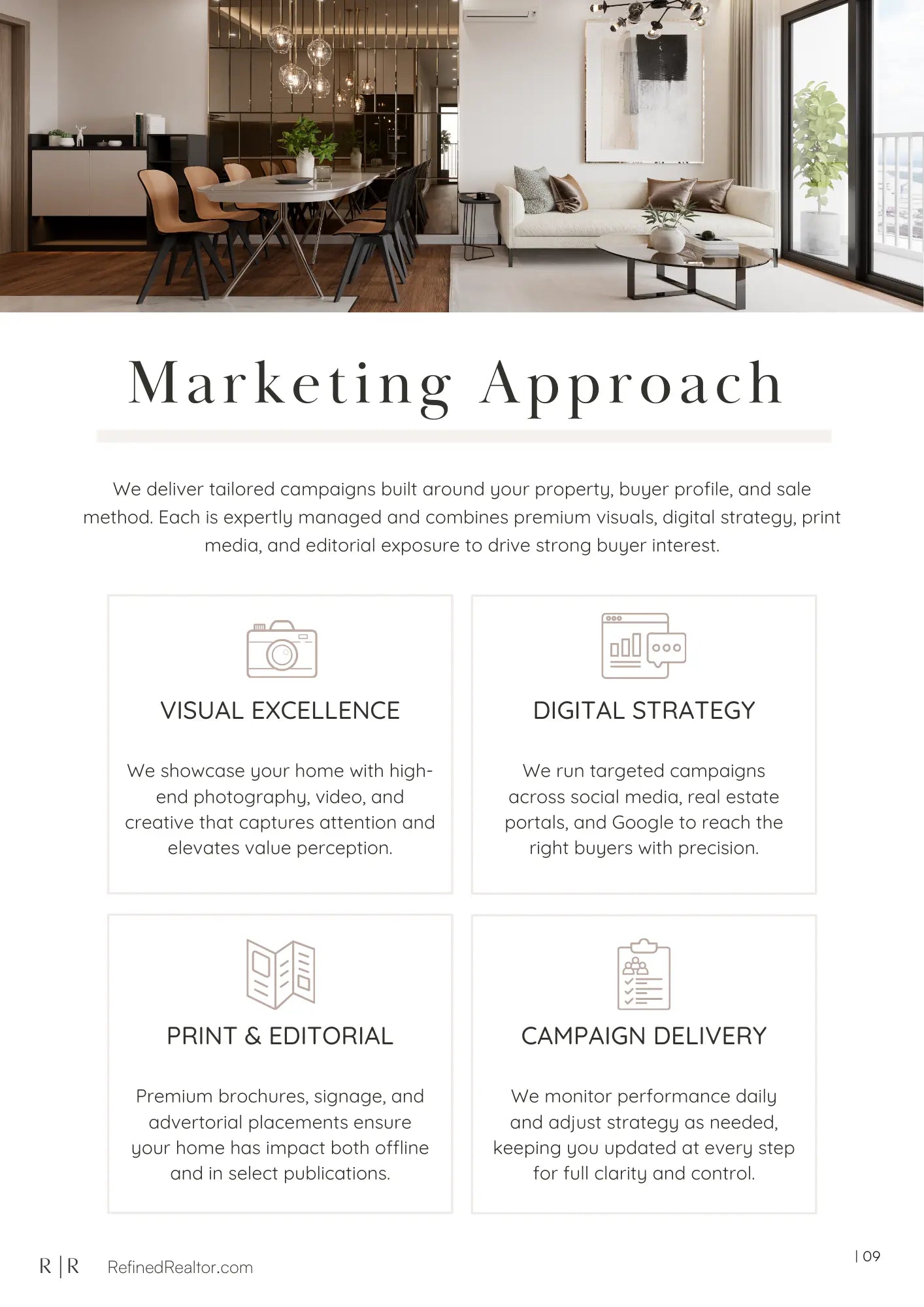 Precision reach that attracts real buyers.